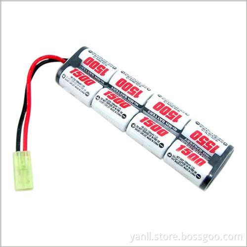 9.6V 1100mAh Airsoft Gun Battery